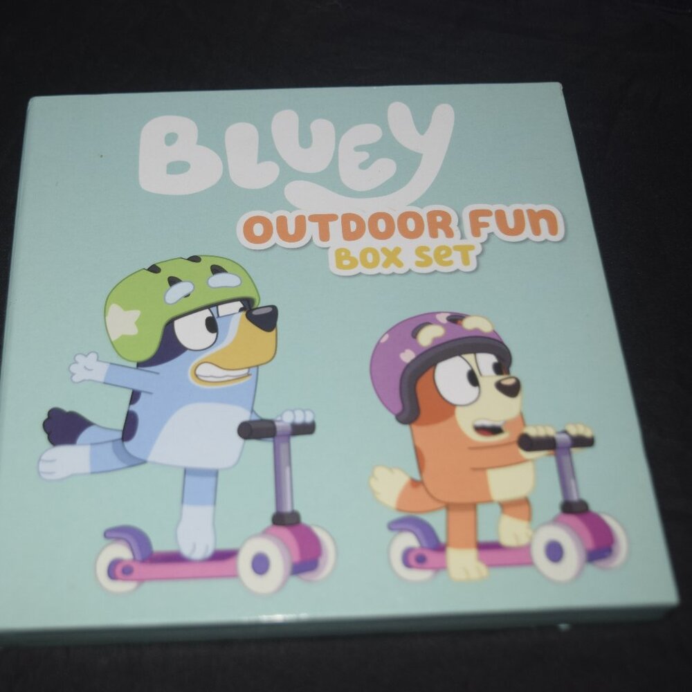 Bluey & Bingo 4-Book Set - Outdoor Fun Box Set - Perfect for Toddlers